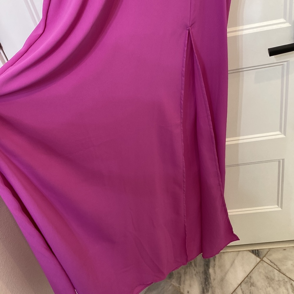 Asos floor length, purple dress. Size US 8. - Picture 3 of 4